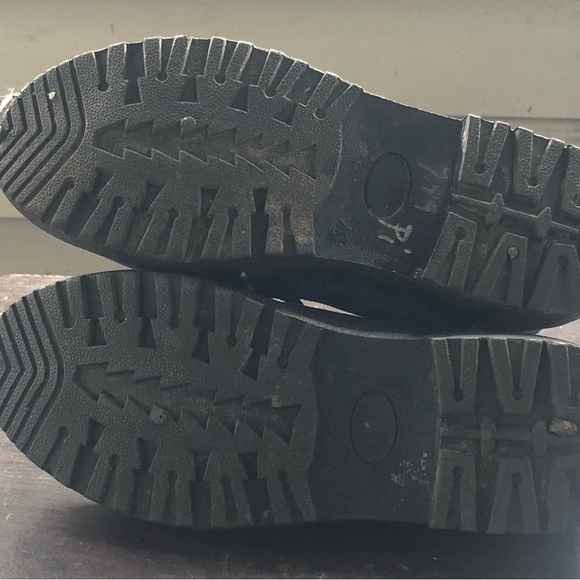 SQL Winter Snow Boots for Women BLUE Suede Fur Lined Ankle Boots Size 37/6.5US - Picture 10 of 10